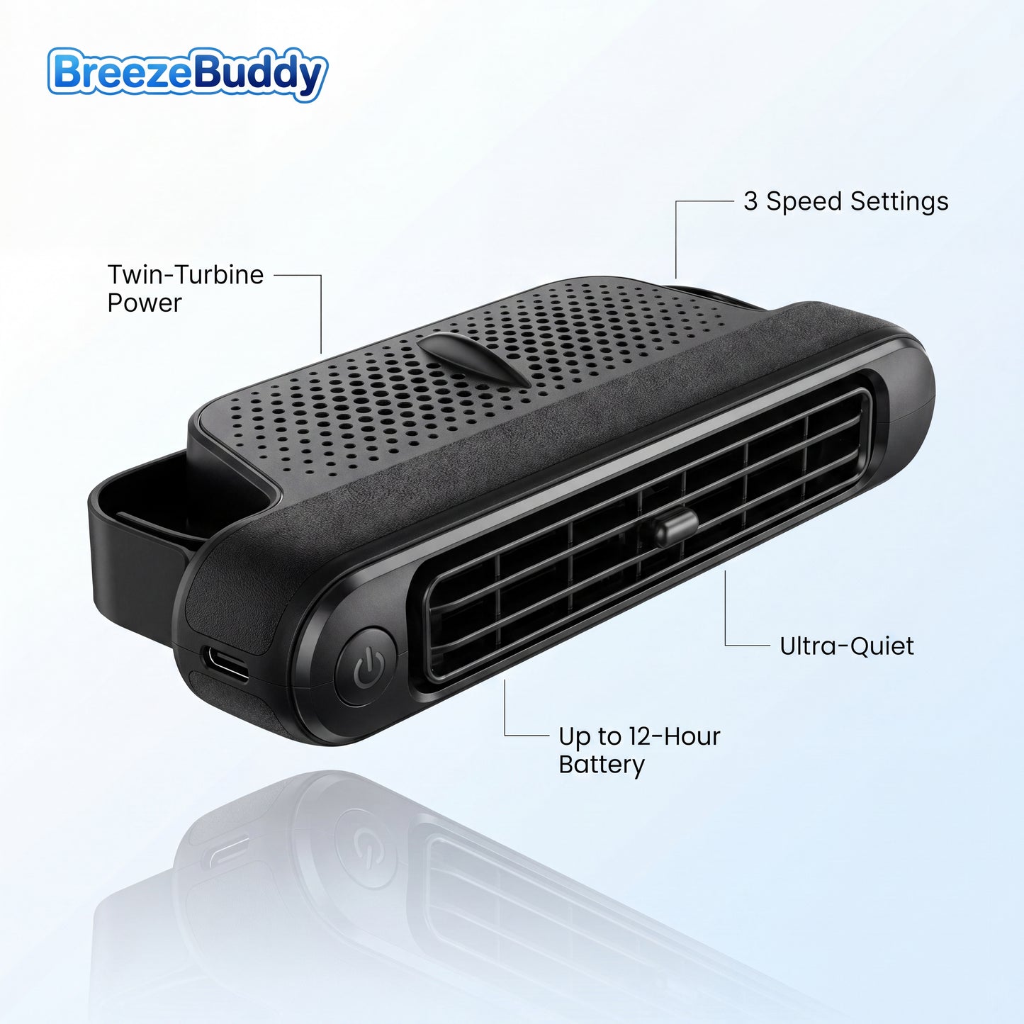 BreezeBuddy™ 2.0 Head-rest Fan